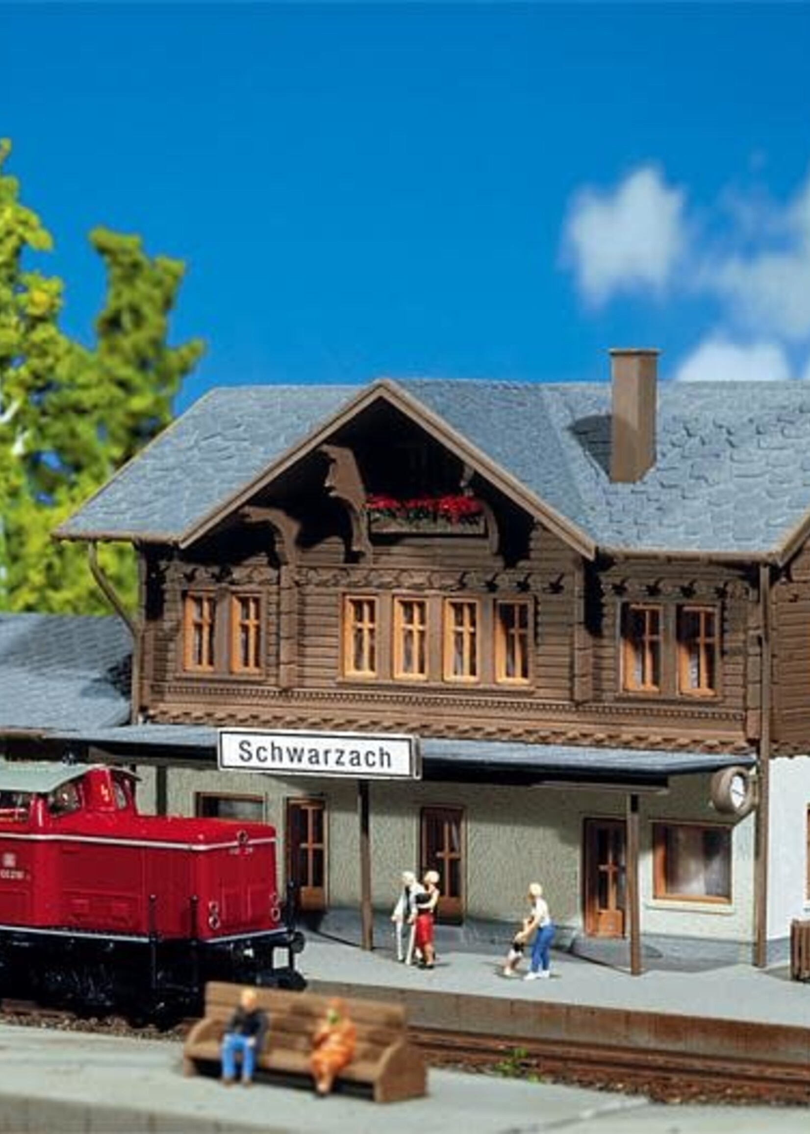 FALLER FALLER 212108 1/160 STATION SCHWARZACH