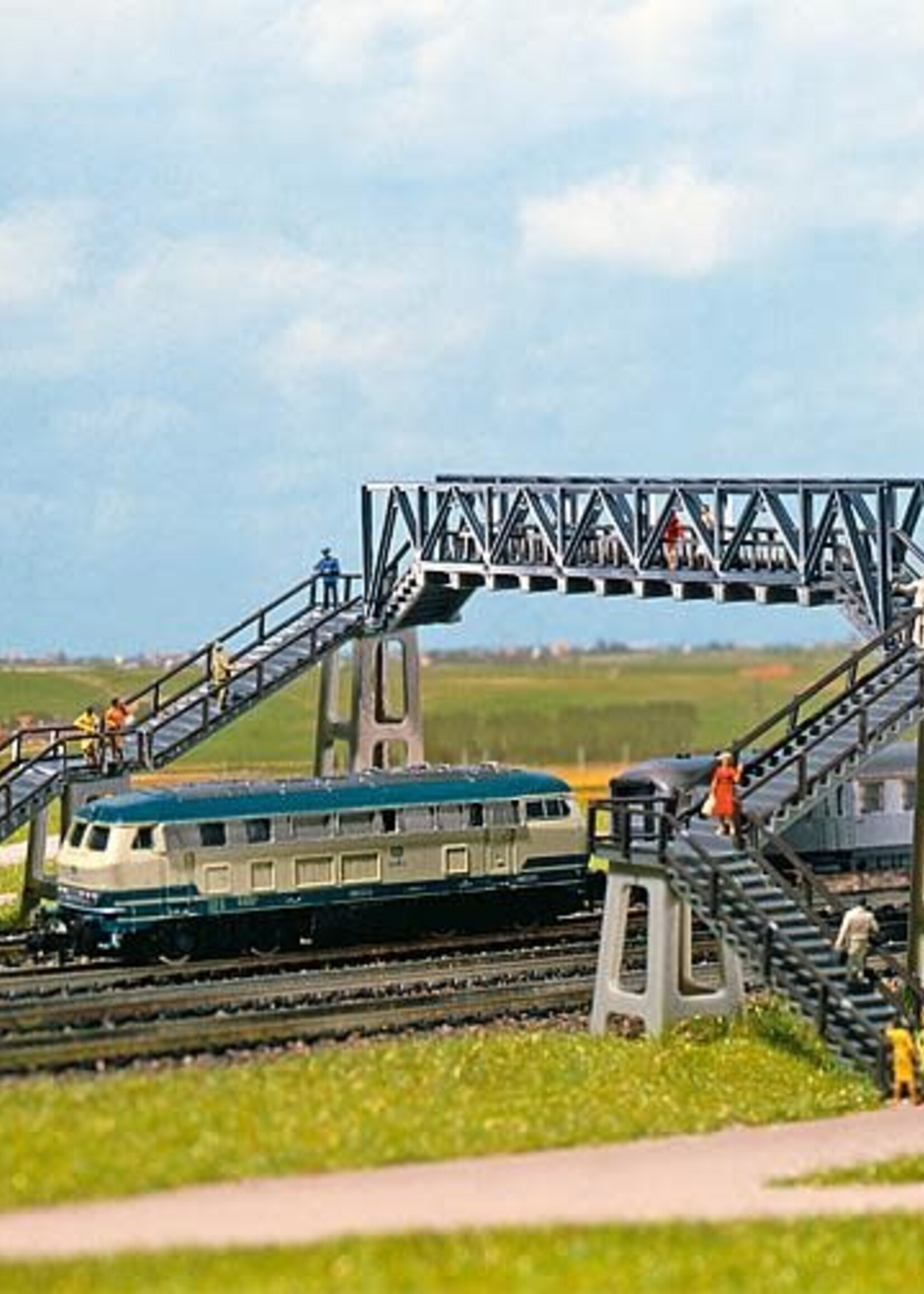 FALLER FALLER 222151 1/160 VOETGANGERSBRUG