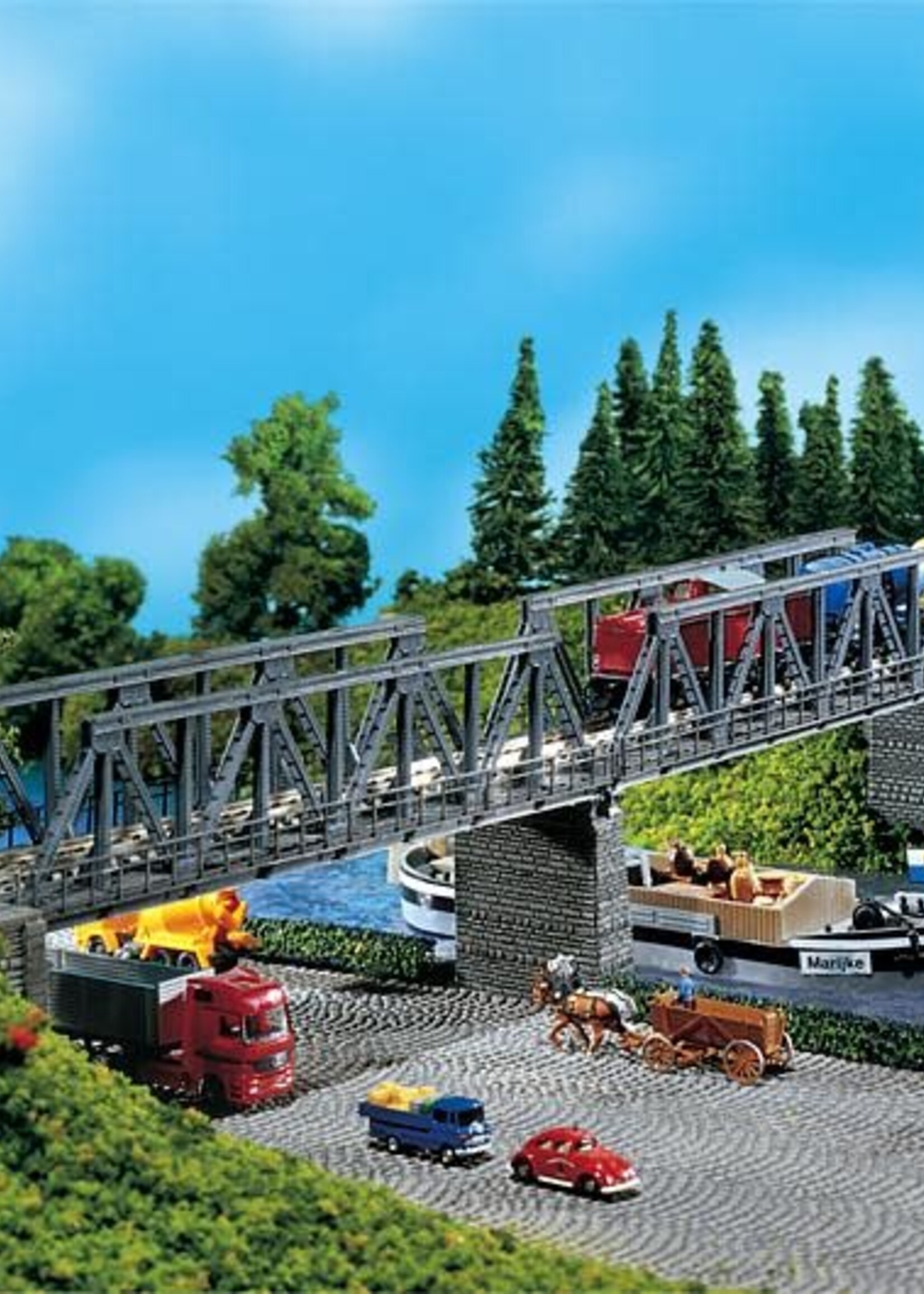 FALLER FALLER 222578 1/160 2 VAKWERKBRUGGEN