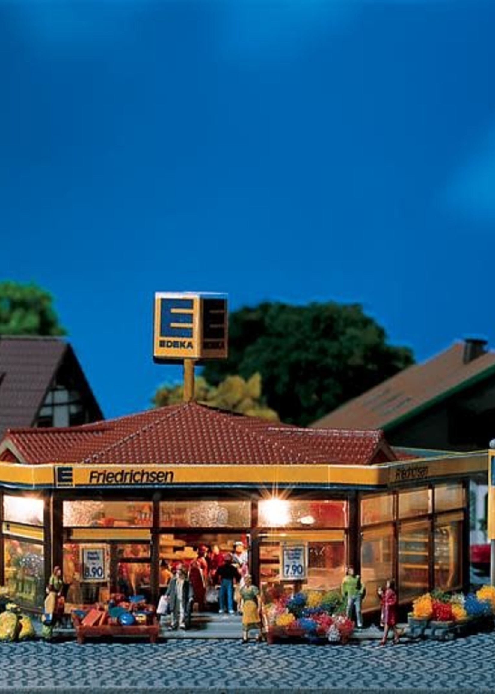 FALLER FALLER 232205 1/160 EDEKA-SUPERMARKT FRIEDRICHSEN