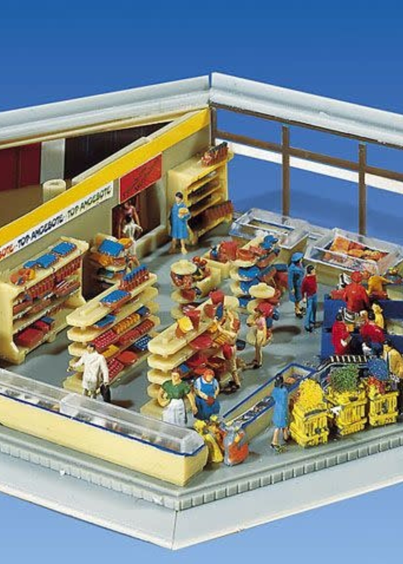 FALLER FALLER 232205 1/160 EDEKA-SUPERMARKT FRIEDRICHSEN