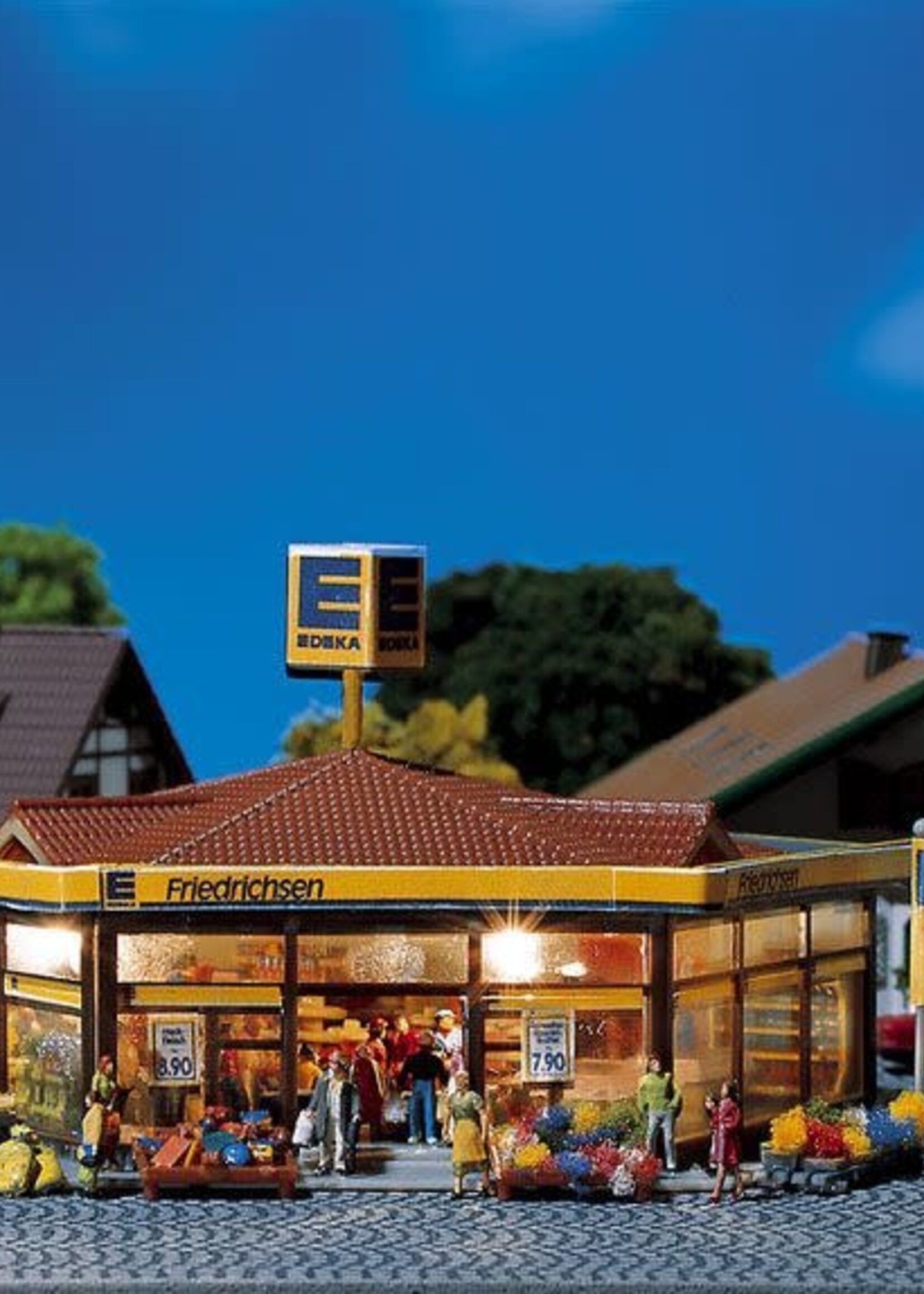 FALLER FALLER 232205 1/160 EDEKA-SUPERMARKT FRIEDRICHSEN