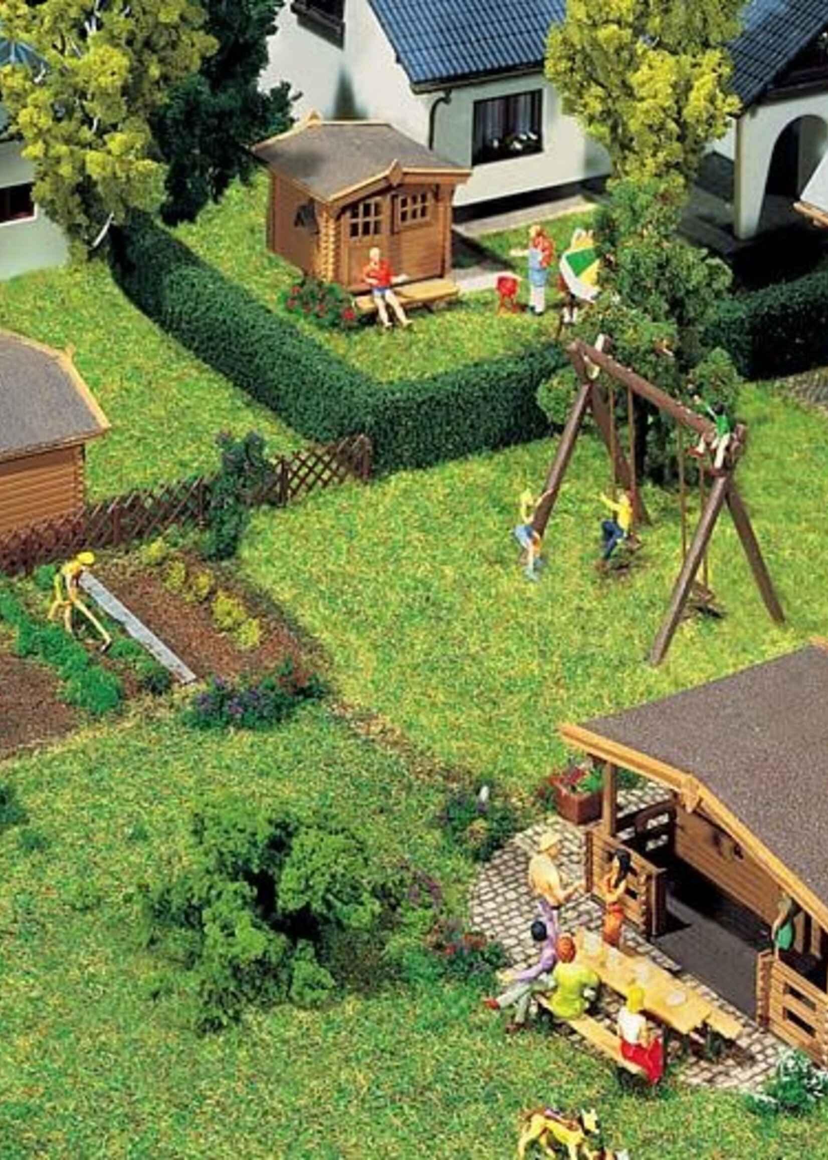 FALLER FALLER 232209 1/160 3 TUINHUISJES