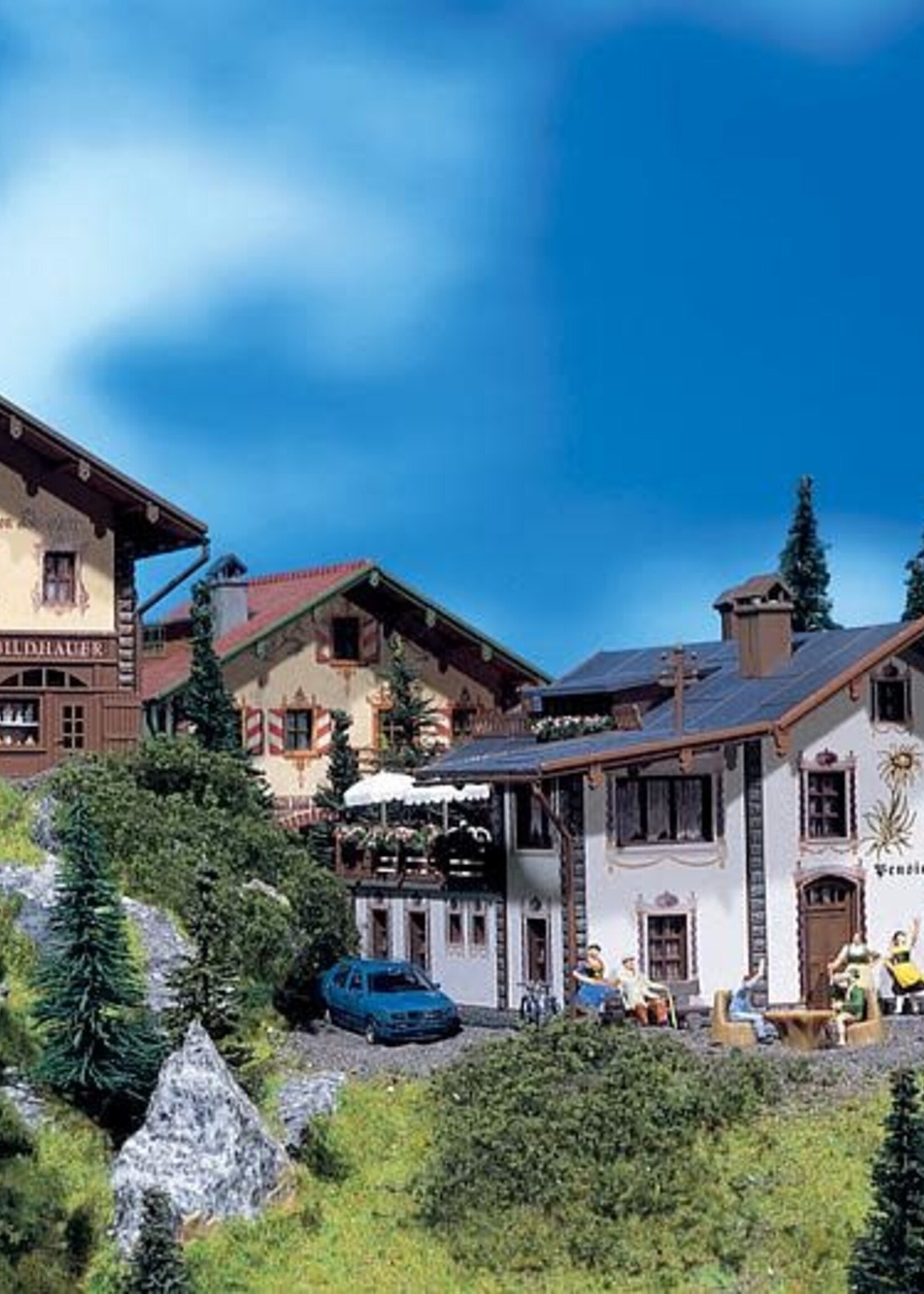 FALLER FALLER 232234 1/160 PENSION EDELWEIß