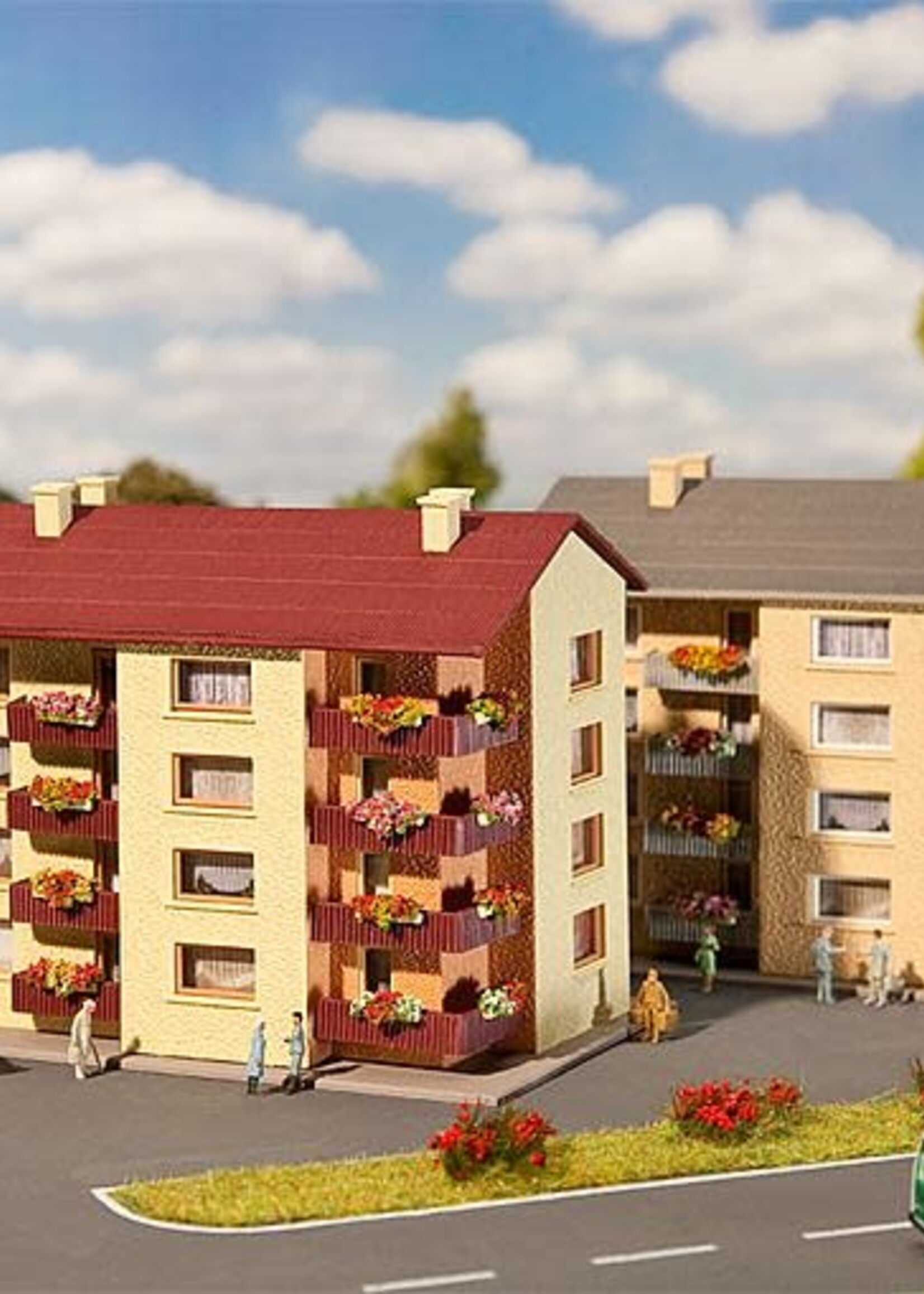 FALLER FALLER 232304 1/160 2 FLATGEBOUWEN