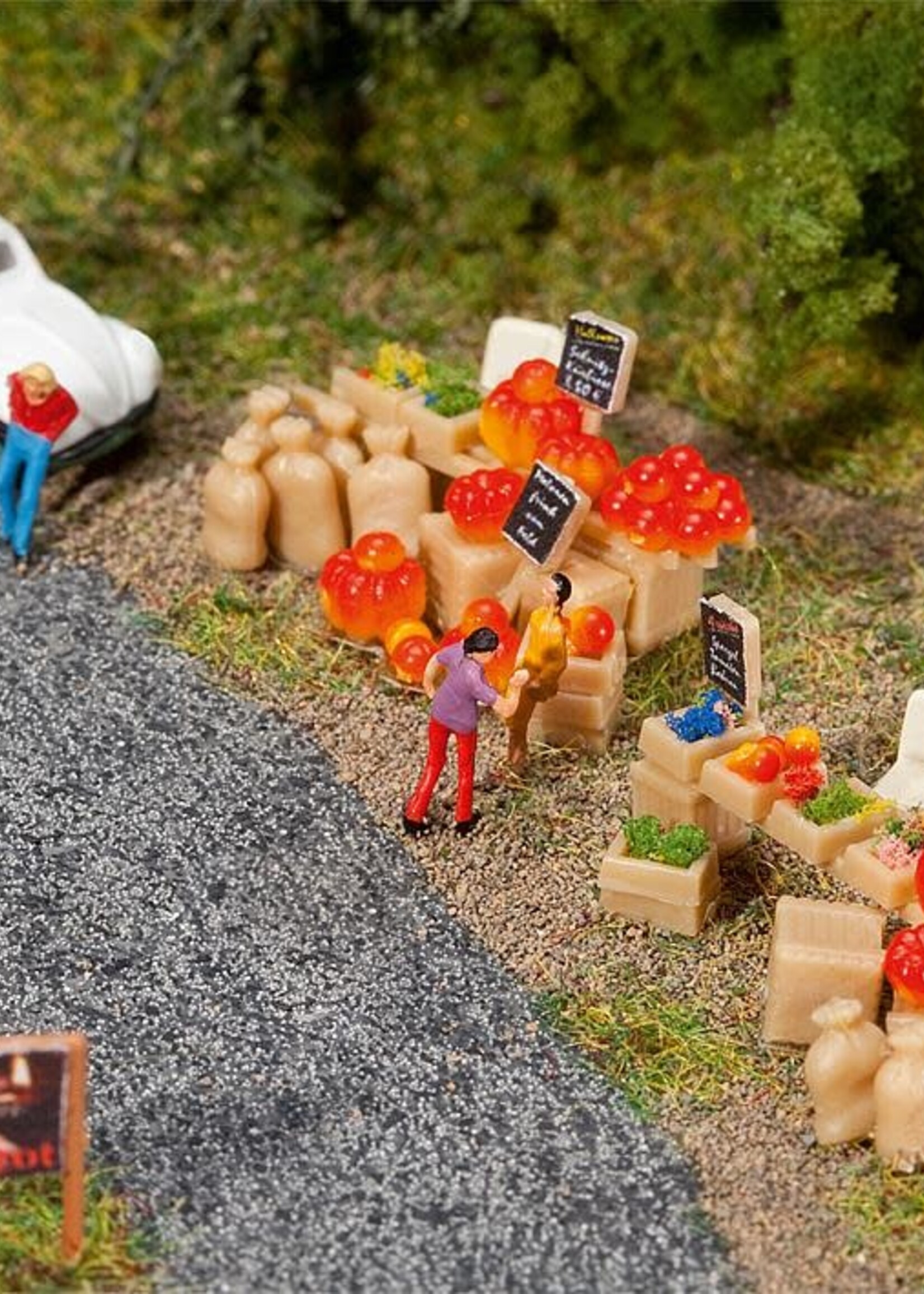 FALLER FALLER 272536 1/160 STRAAT VERKOOPSTAND