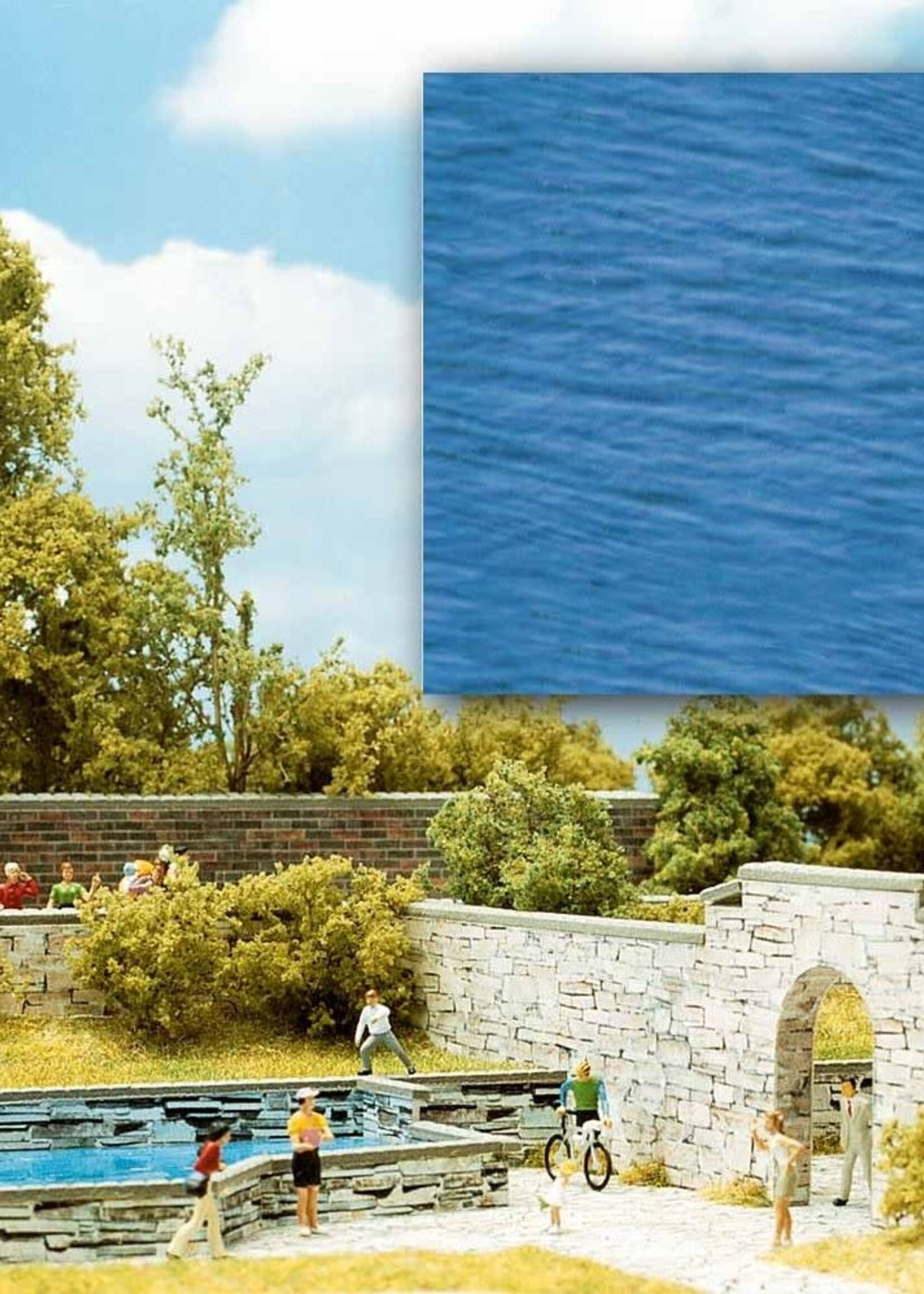 BUSCH 7426 DEKOPL. WASSER H0/N/TT