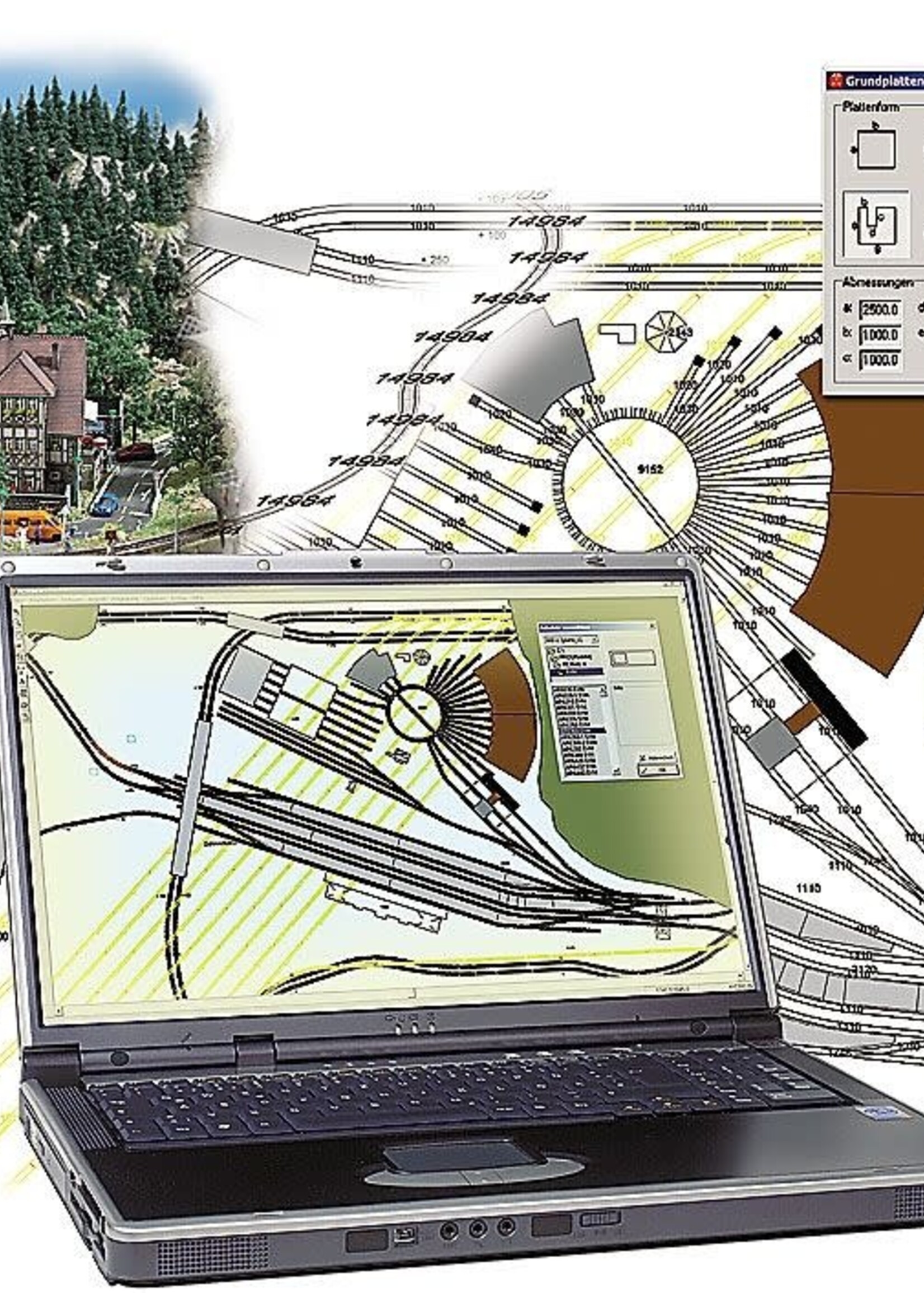 BUSCH 2810 PC-RAIL FÜR WINDOWS