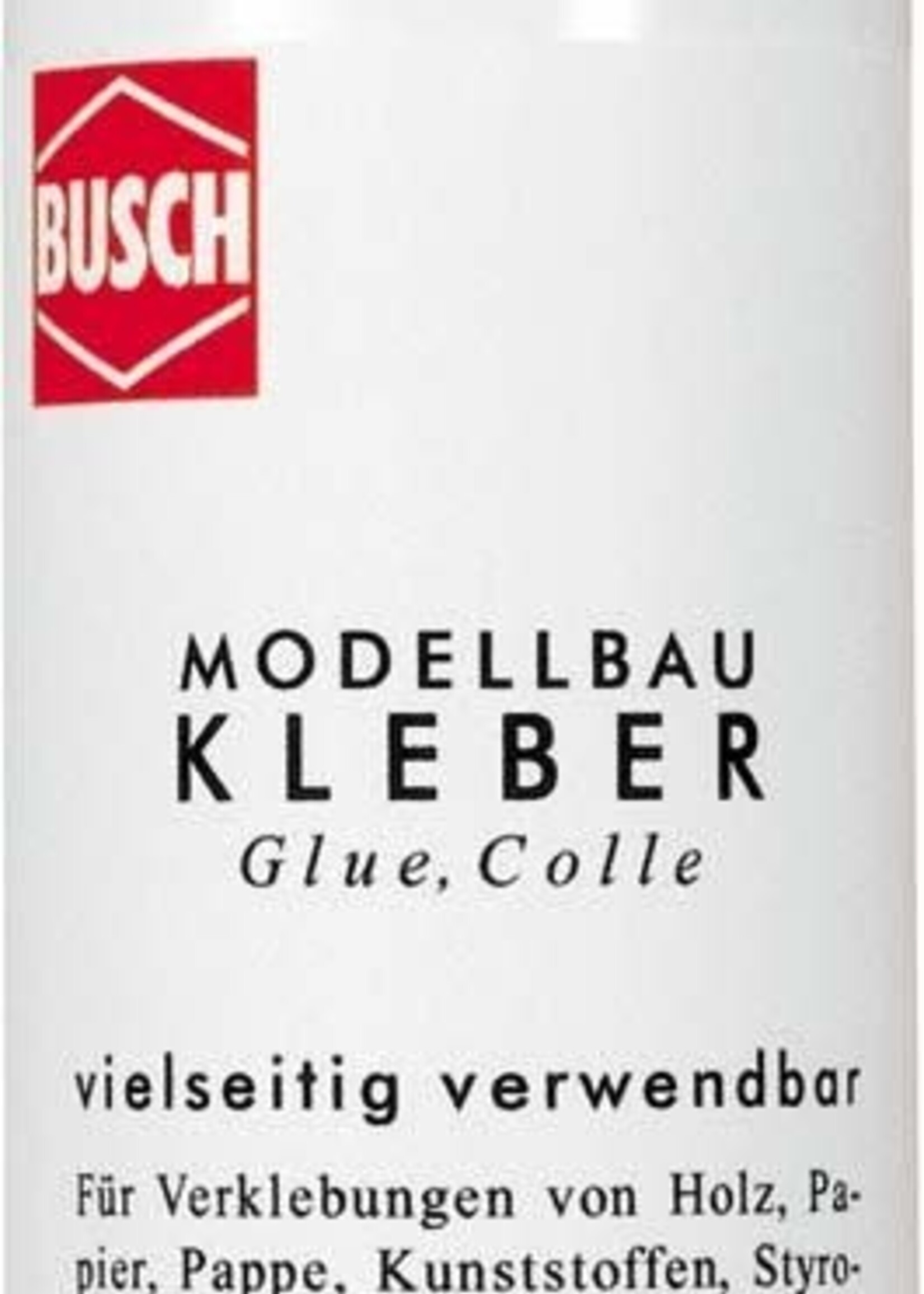 BUSCH 7599 MODELLBAUKLEBER 250 G