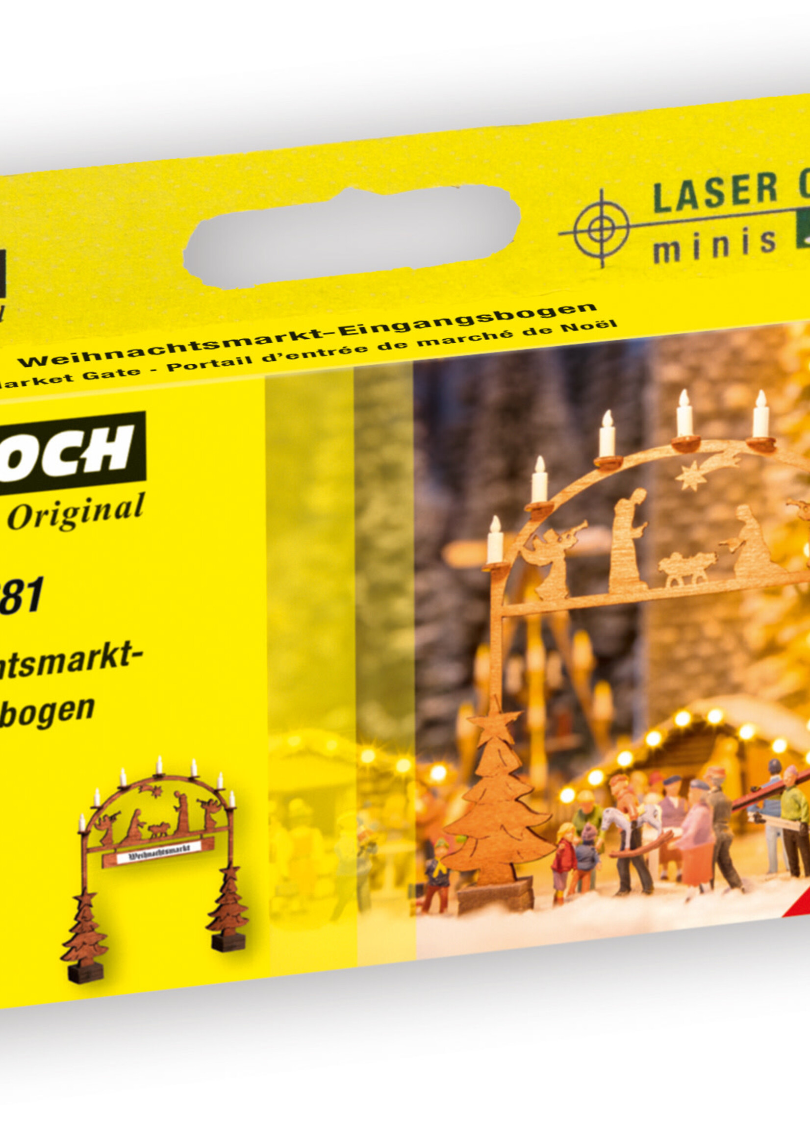 NOCH NOCH 14681 Weihnachtsmarkt-Eingangsbogen N