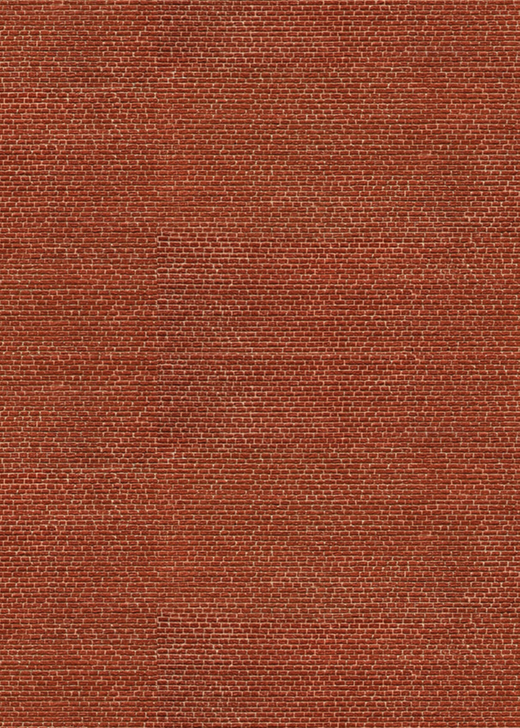 NOCH NOCH 56910 3D-Kartonplatte “Klinker” N