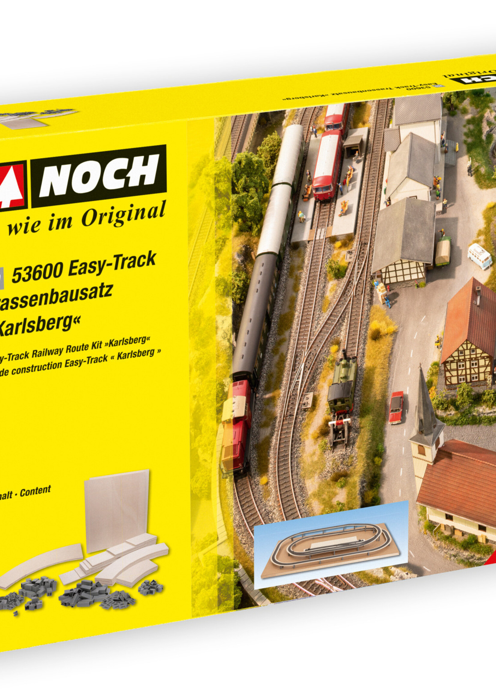 NOCH NOCH 53600 Easy-Track Trassenbausatz ''Karlsberg'' H0