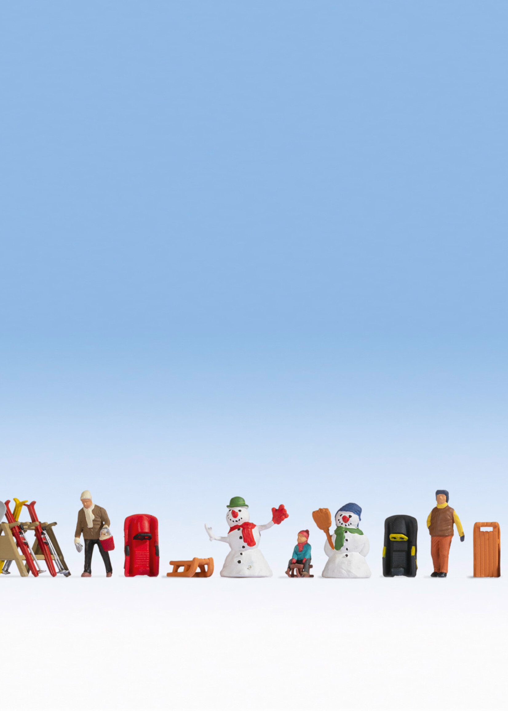 NOCH NOCH 16220 Figuren-Themenwelt „Wintertag“ H0
