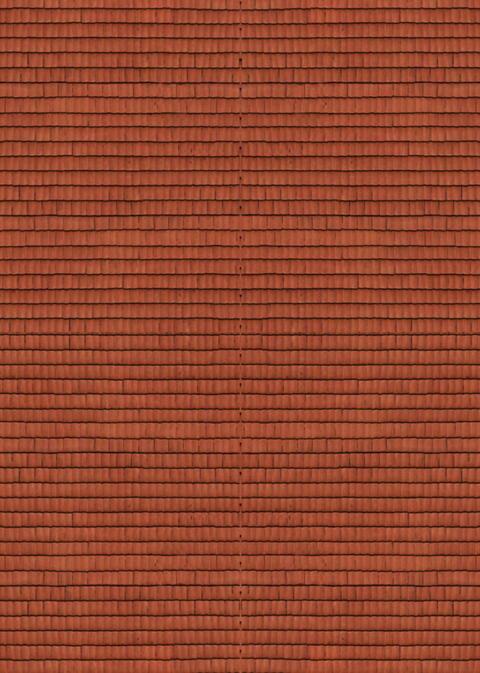 NOCH NOCH 56965 3D-Kartonplatte “Dachziegel” N