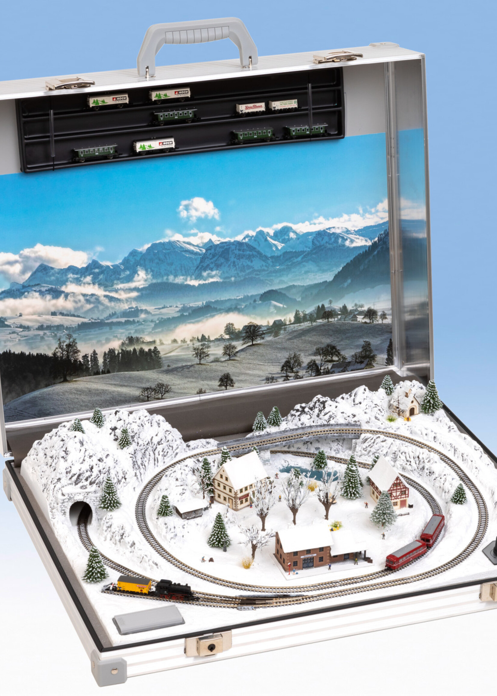 NOCH NOCH 88318 Modellbahnkoffer “St. Anton” Z