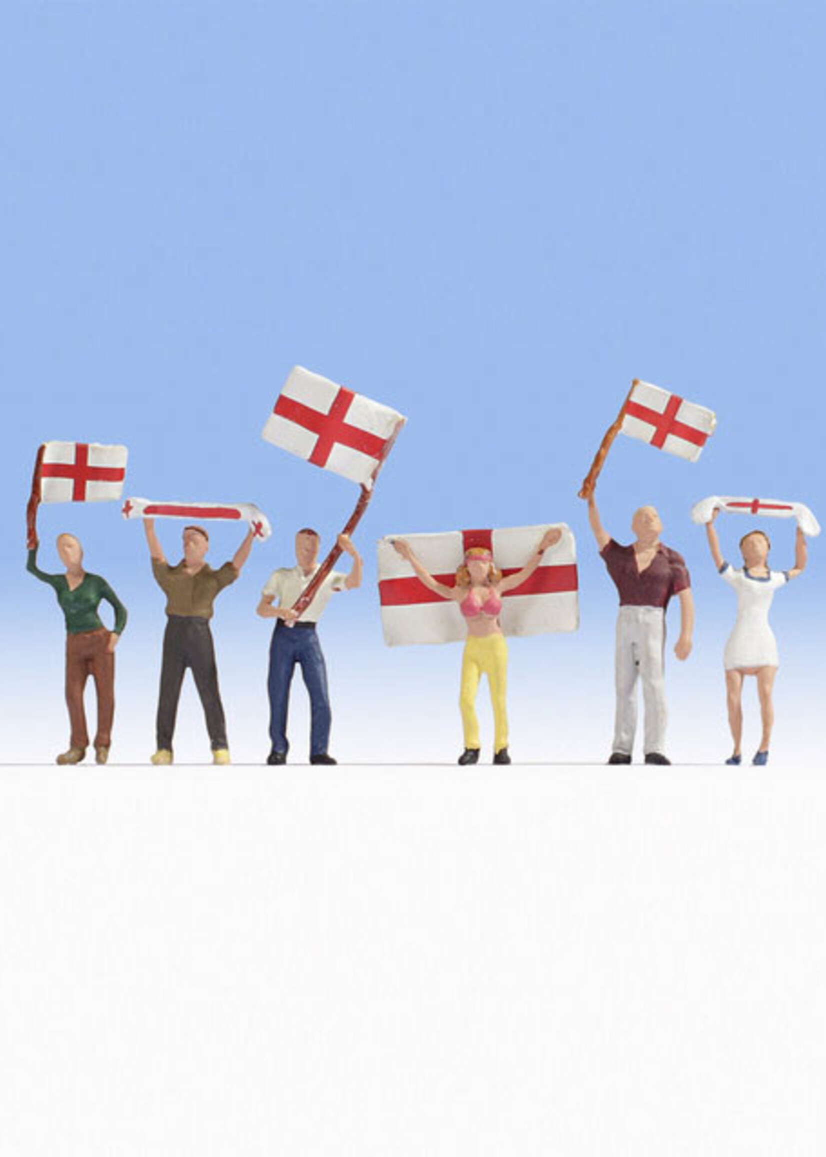 NOCH NOCH 15972 Englische Fans (H0)