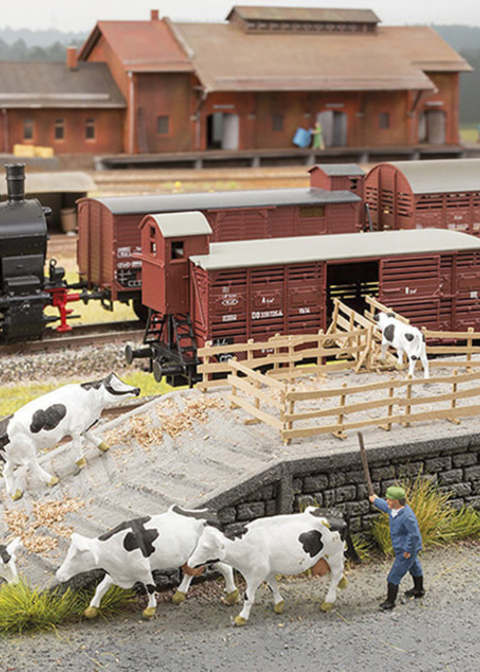 NOCH NOCH 65614 Themen-Set “Viehverladung” (H0)