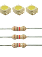 VIESSMANN VIESSMANN 03556 3 LEDS WEISS 2,9X3,5MM