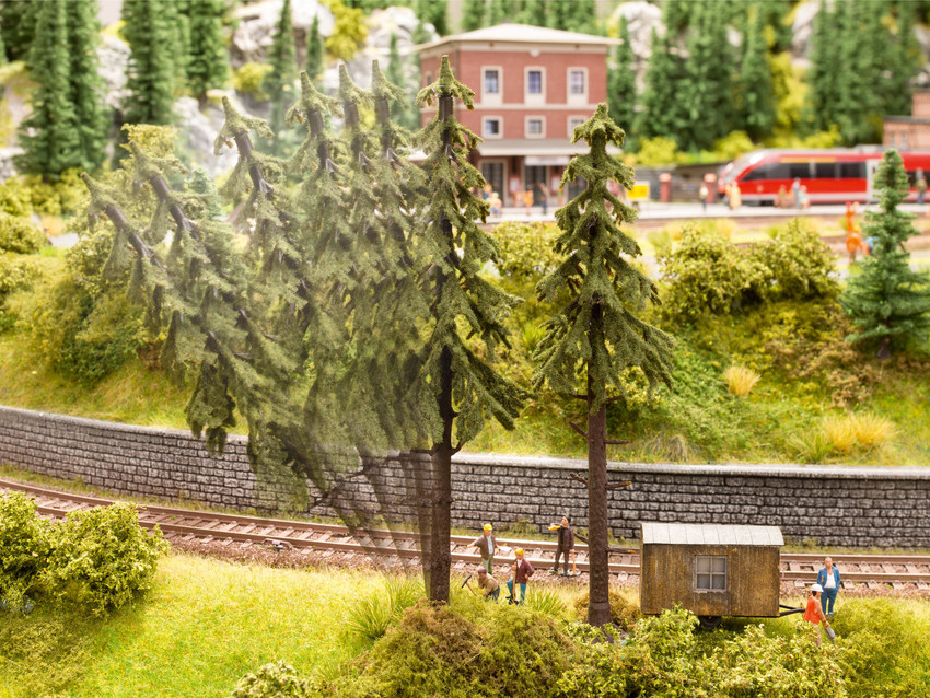 NOCH NOCH 21929 micromotion Fallender Baum “Wetterfichte” H0,TT