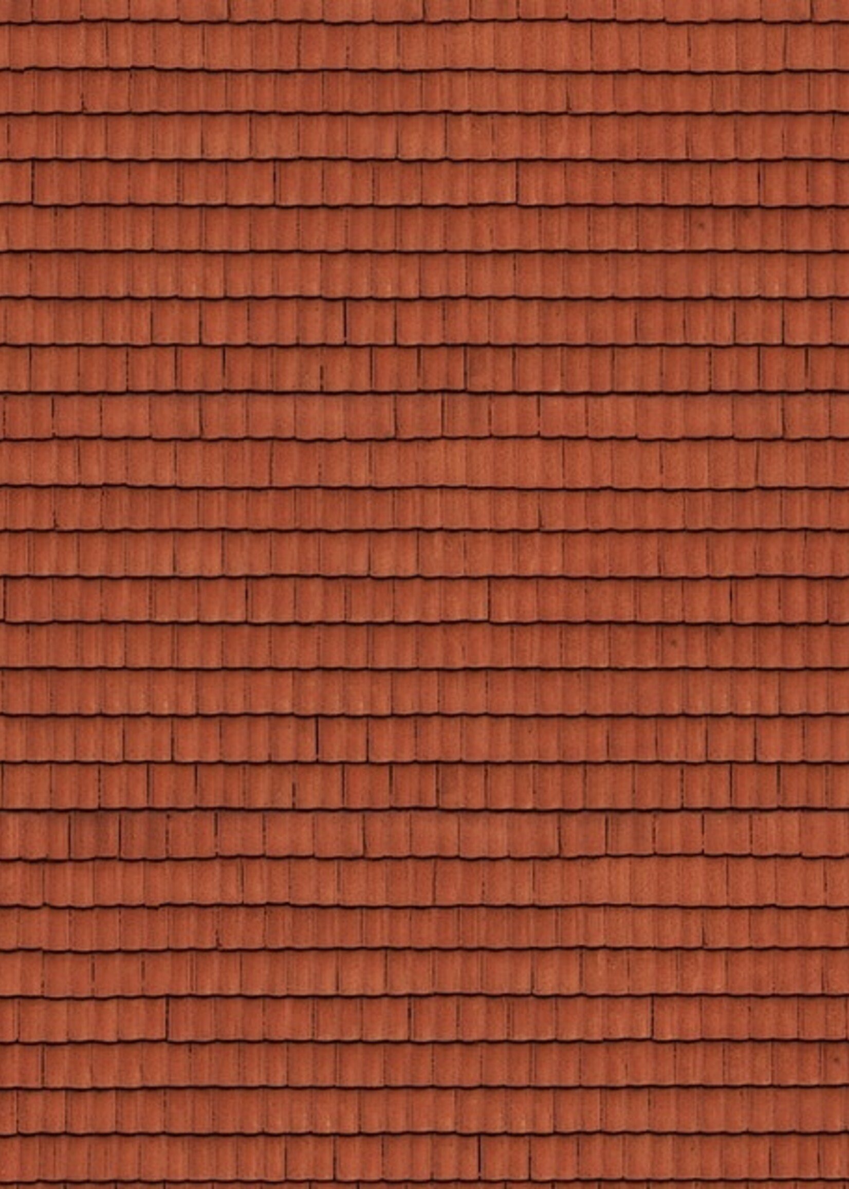 NOCH NOCH 56670 3D-Kartonplatte  “Dachziegel” H0