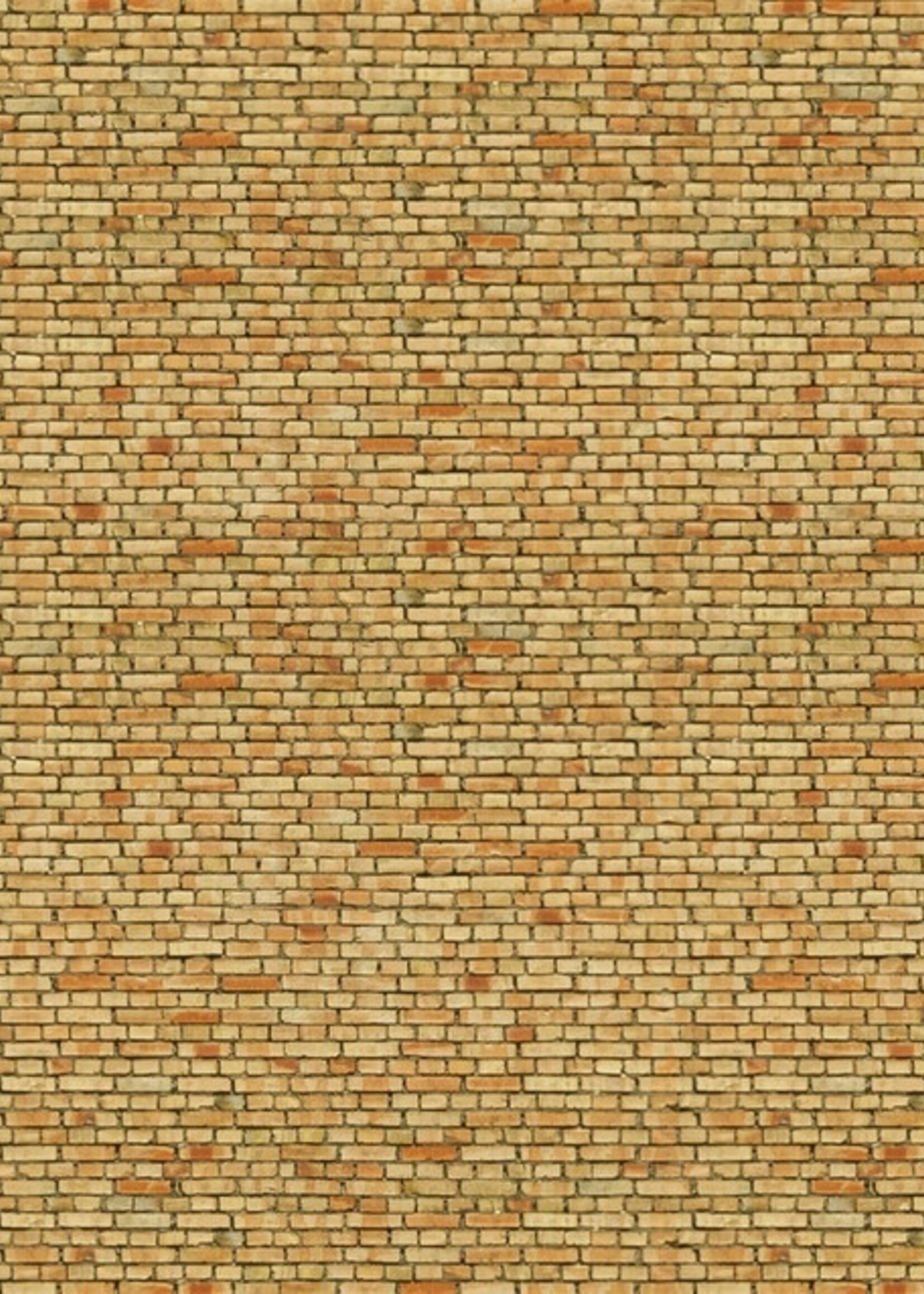 NOCH NOCH 56613 3D-Kartonplatte “Klinker” H0