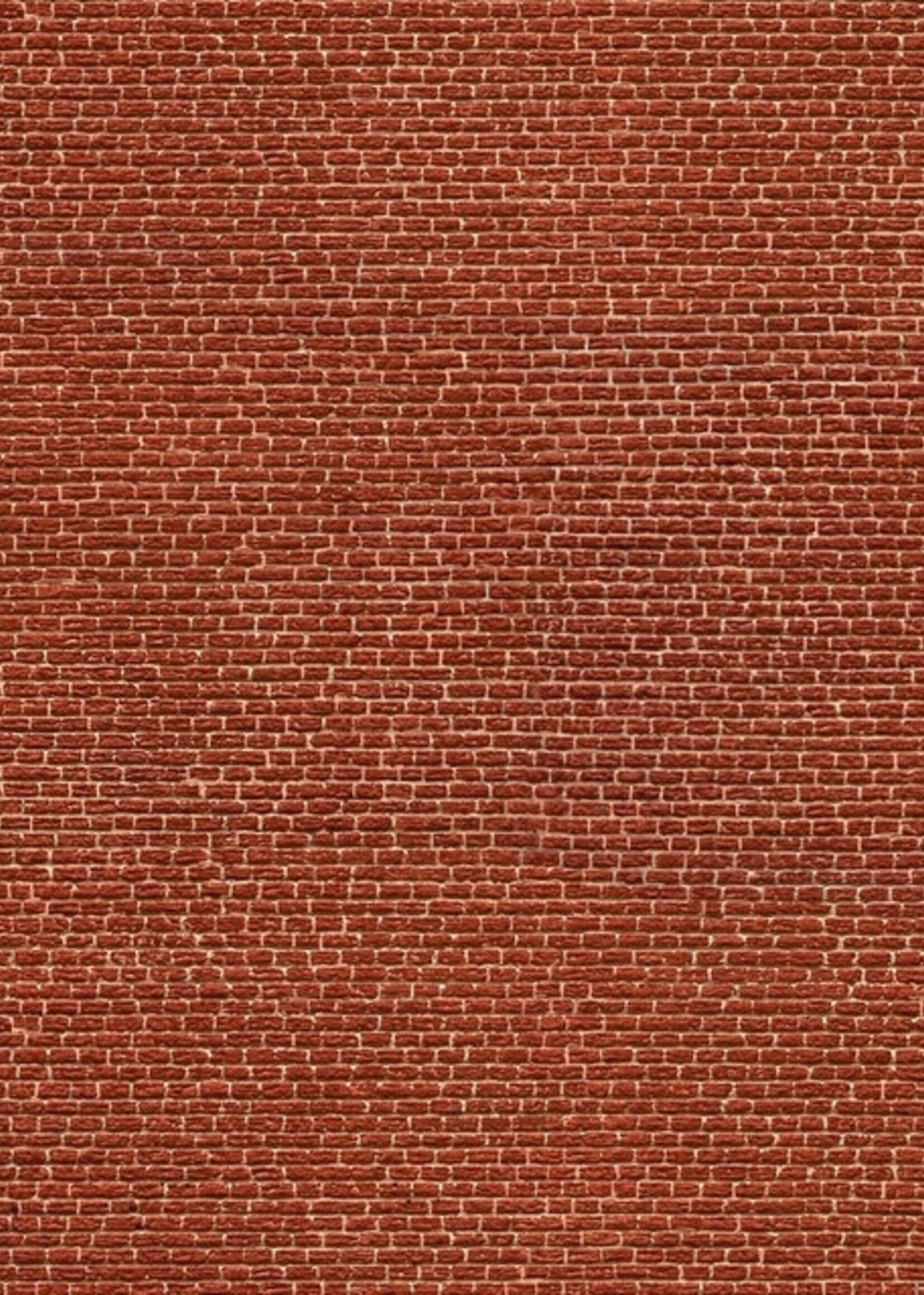 NOCH NOCH 56610 3D-Kartonplatte “Klinker” H0
