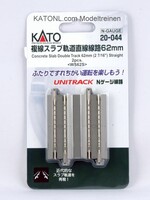KATO KATO Plattenfahrbahn gerade 62mm  (7078405)