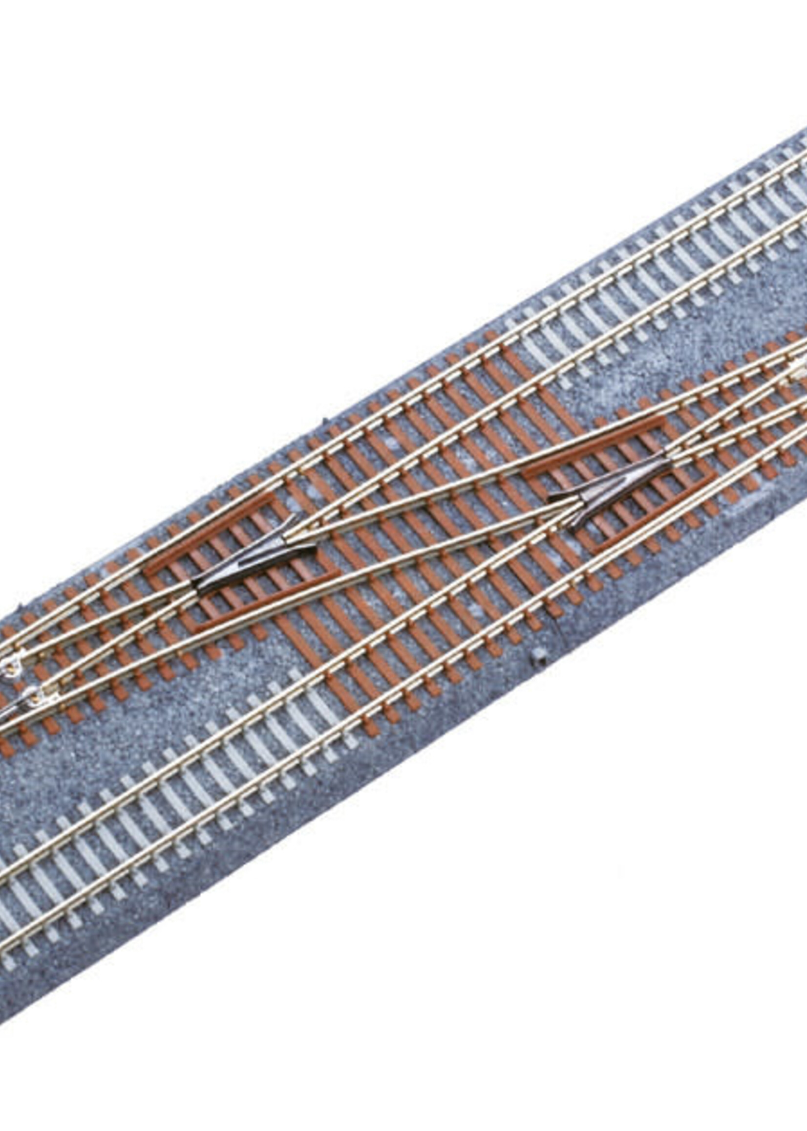 KATO KATO Doppelgleis mit Weiche , 248 mm rechts (7078207)