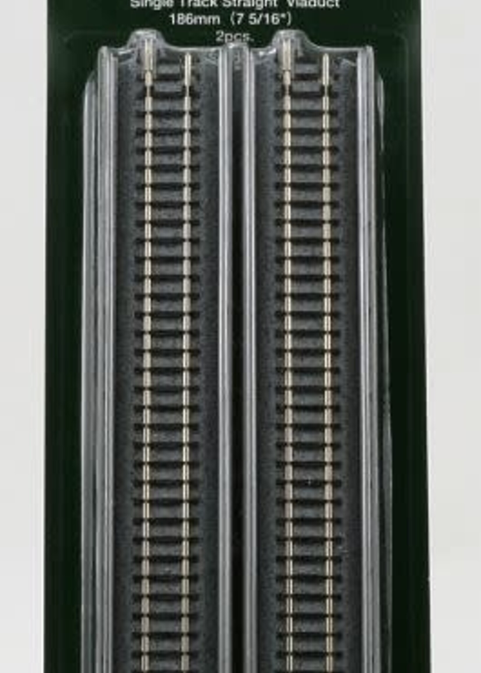 KATO KATO UNITRACK Viadukt 1-gleisig mit geradem Gleis 186 mm, 2 St. (7077001)