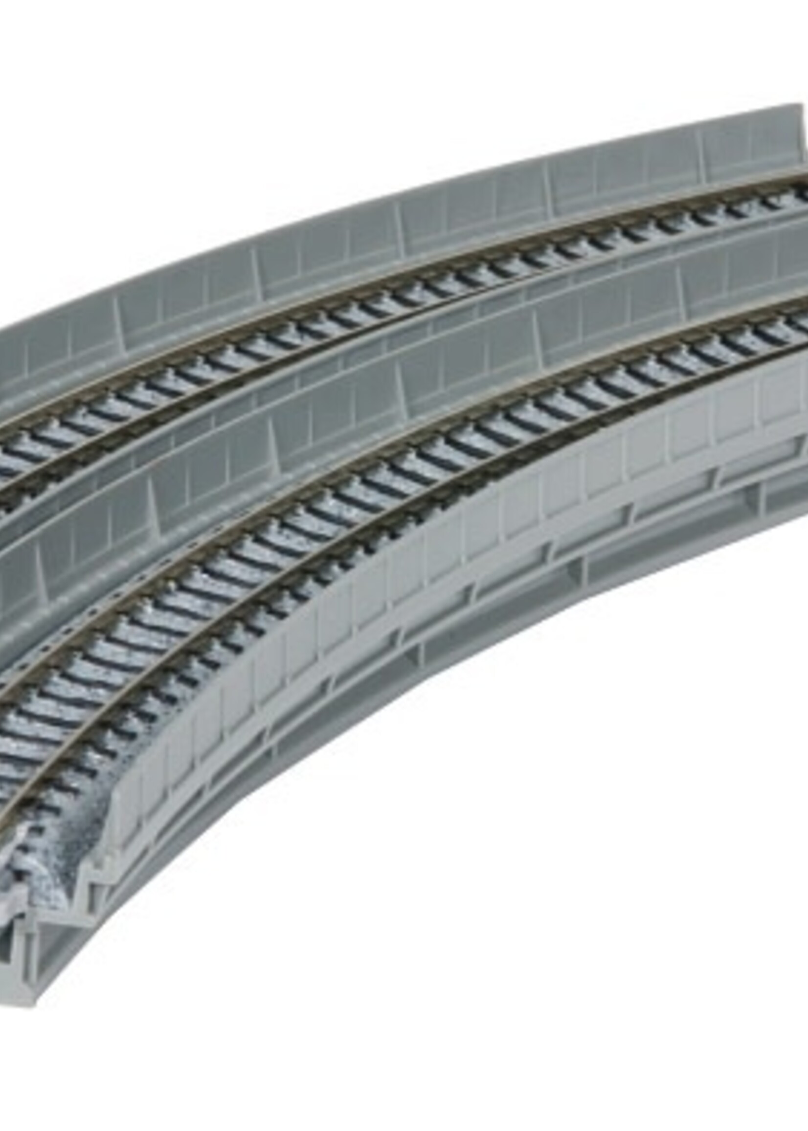 KATO KATO UNITRACK Viadukt-NBS m. Gleis gebogen 1-gleisig R 315-45°, 2 St. (7077102)