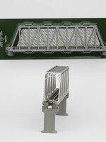 KATO KATO Kastenbrücke silber mit Gleis 248mm (7077203)