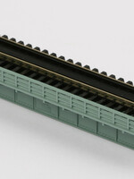 KATO KATO Blech verkleidete Trägerbrücke rot 124 mm (7077214)