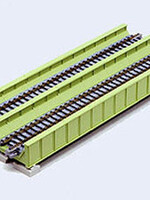KATO KATO Blechträgerbrücken zweigleisig hellgrün, 186 mm (7077218)