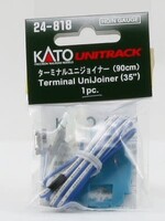 KATO KATO Anschlusskabel 2-polig blau-weiss mit Schienenverbinder (7077508)