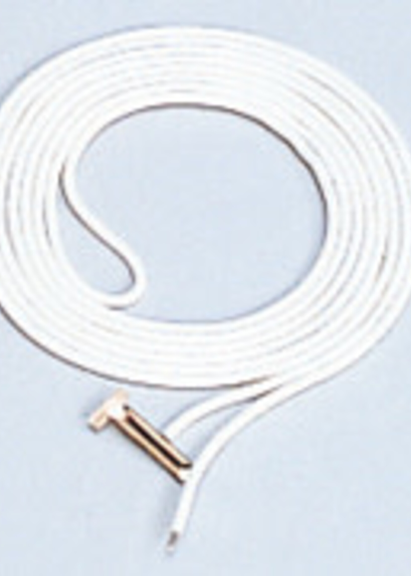 KATO KATO Anschlußkabel 1-polig weiss mit Metall-Schienenschuh (7077514)