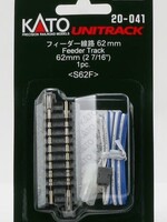 KATO KATO Anschlußgleis gerade 62 mm Kabel + Stecker (7078011)