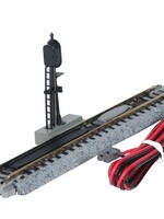 KATO KATO Signalgleis gerade 124 mm kompl. mit Lichtsignal+Schalt. (7078013)