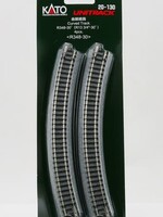 KATO KATO Gleis gebogen R 348-30° 4 Stück im Blister (7078105)