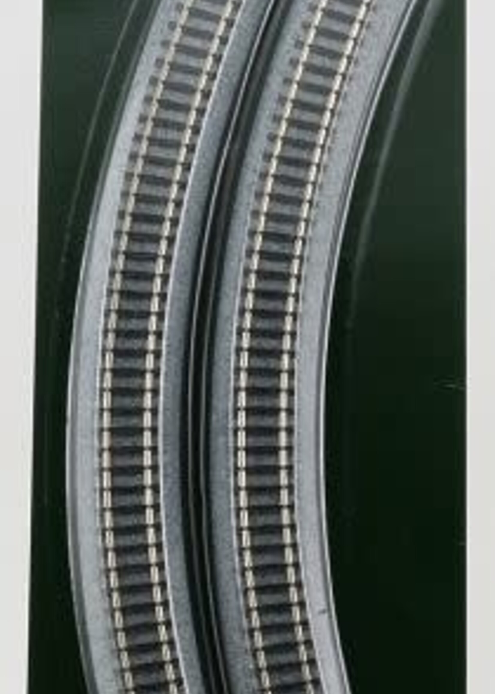 KATO KATO Gleis gebogen R 348-45° 4 Stück im Blister (7078106)