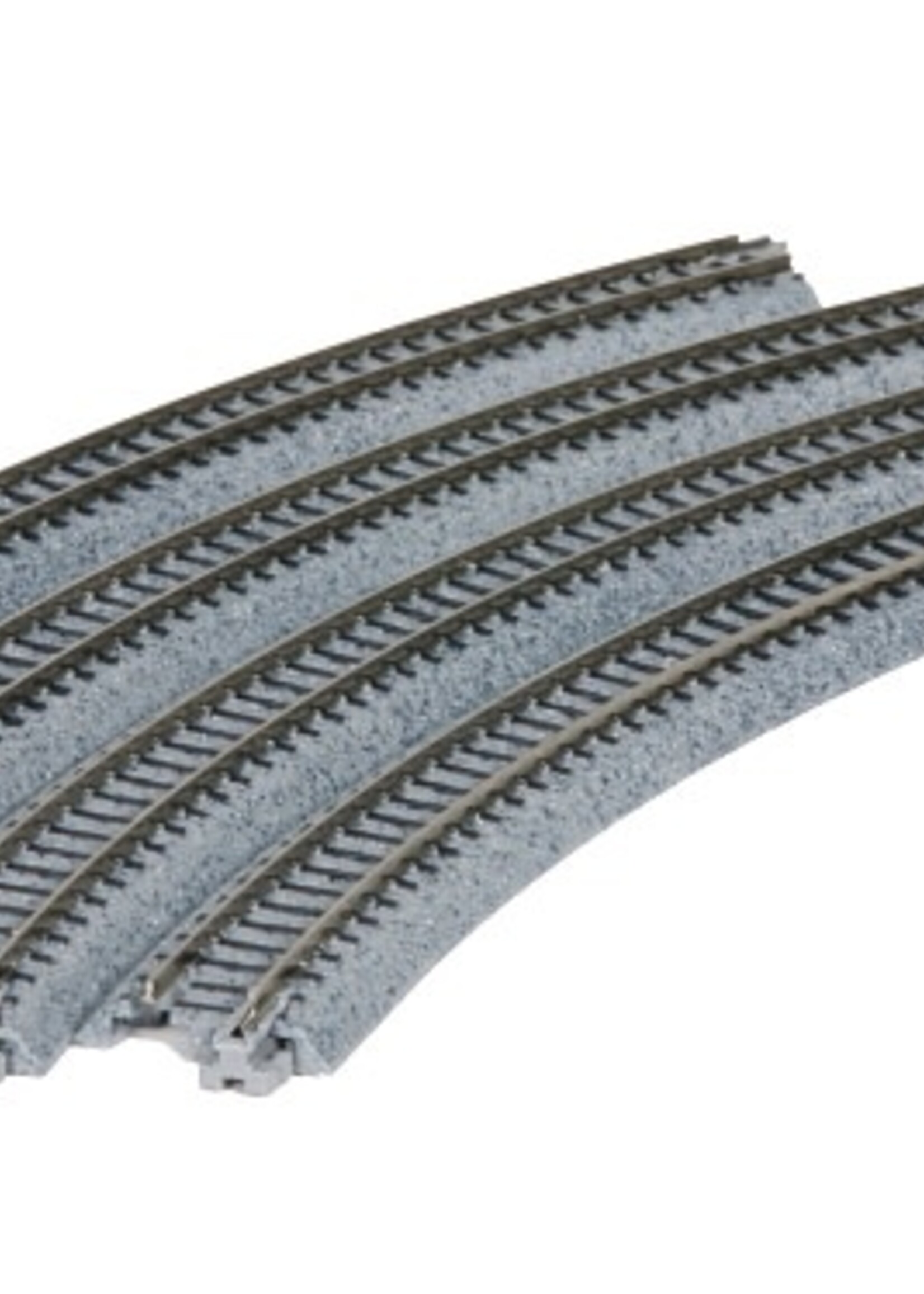 KATO KATO Gleis gebogen R 348-45° 4 Stück im Blister (7078106)