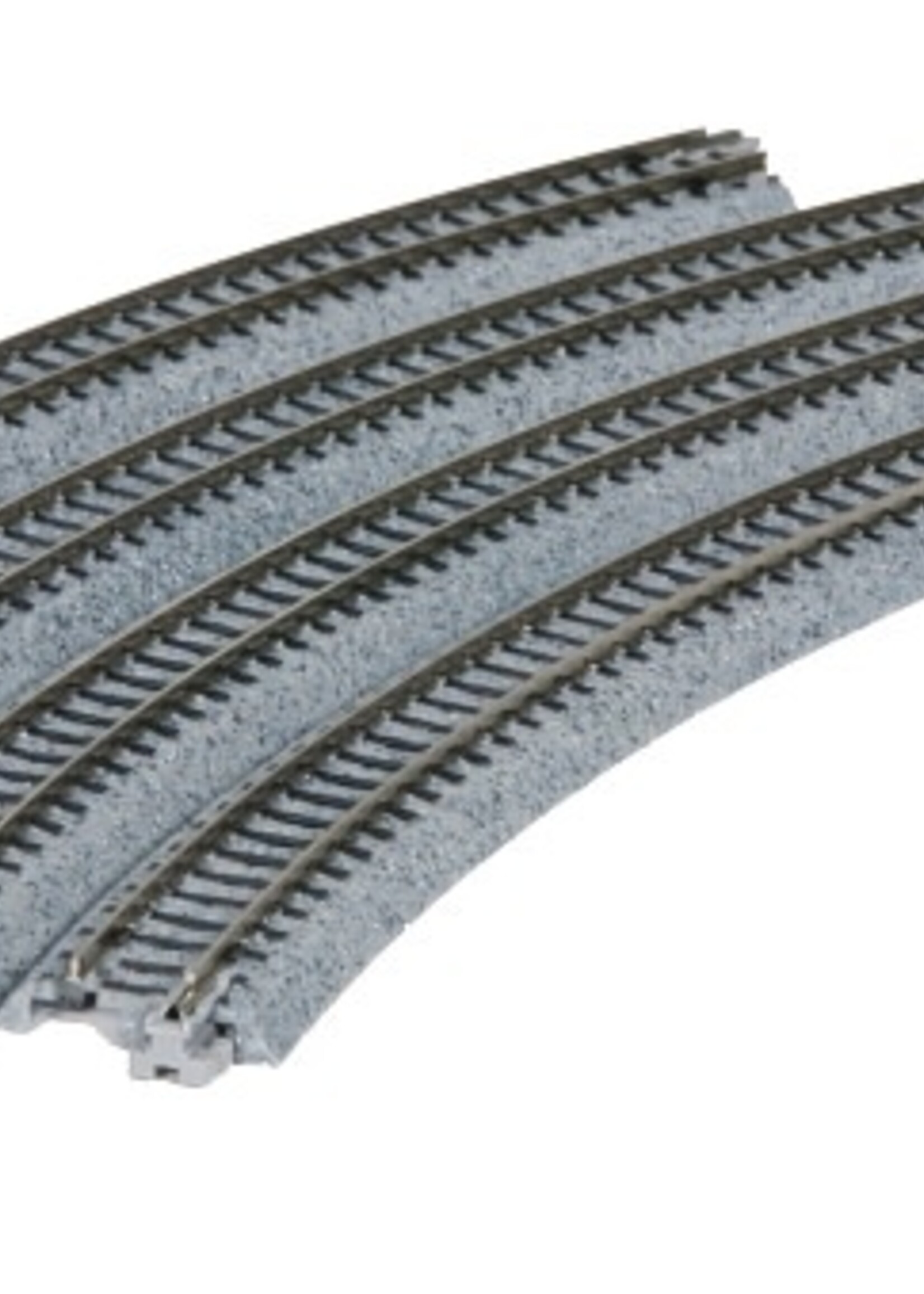 KATO KATO Gleis gebogen R 381-30° 4 Stück im Blister (7078107)