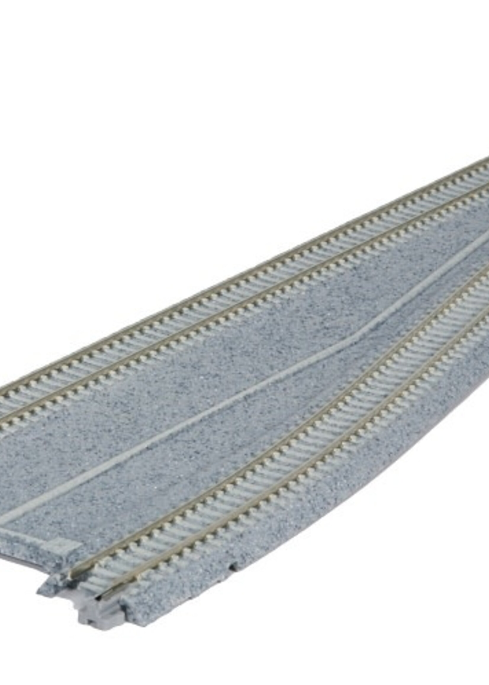 KATO KATO Bahnhofseinfahrt, links 310mm 2-gleisig mit Betonschwelle (7078026)