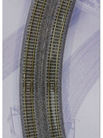 KATO KATO Doppelgleis mit Betonschwellen R414/381 mm 22.5Â° L+R, je 1  St. (7078115)