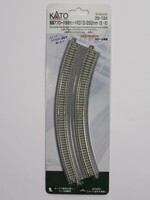 KATO KATO Doppelgleis mit Betonschwellen R315/282 22.5° geb.&  überhöht (7078117)