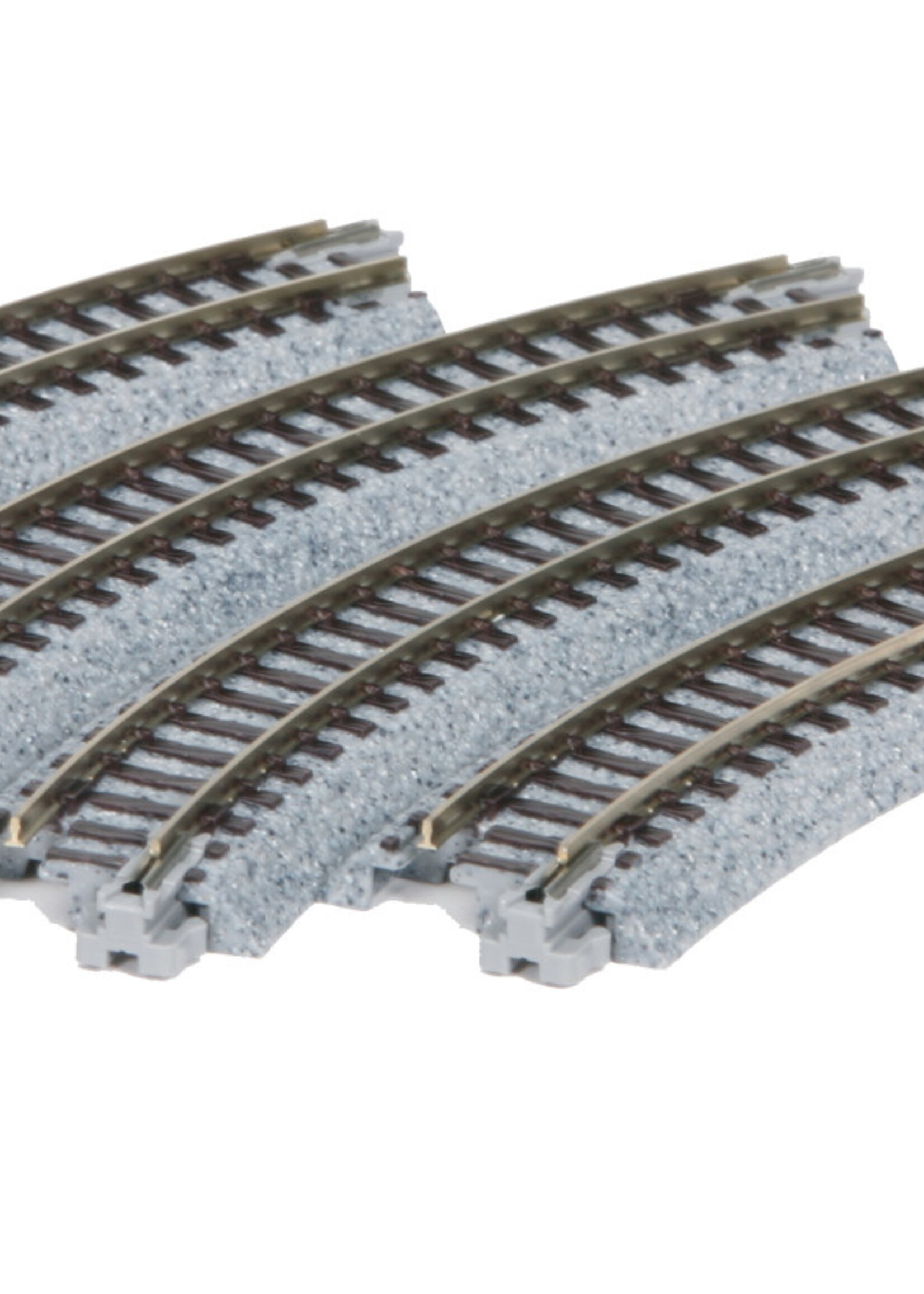 KATO KATO Gleis gebogen R 183-45° 4 Stück im Blister (7078118)