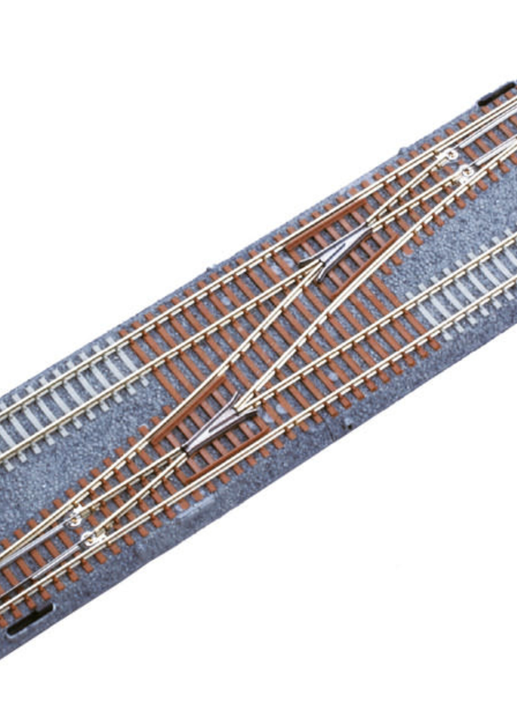 KATO-UNITRACK KATO Doppelgleis mit Weiche, 248mm links (7078206)