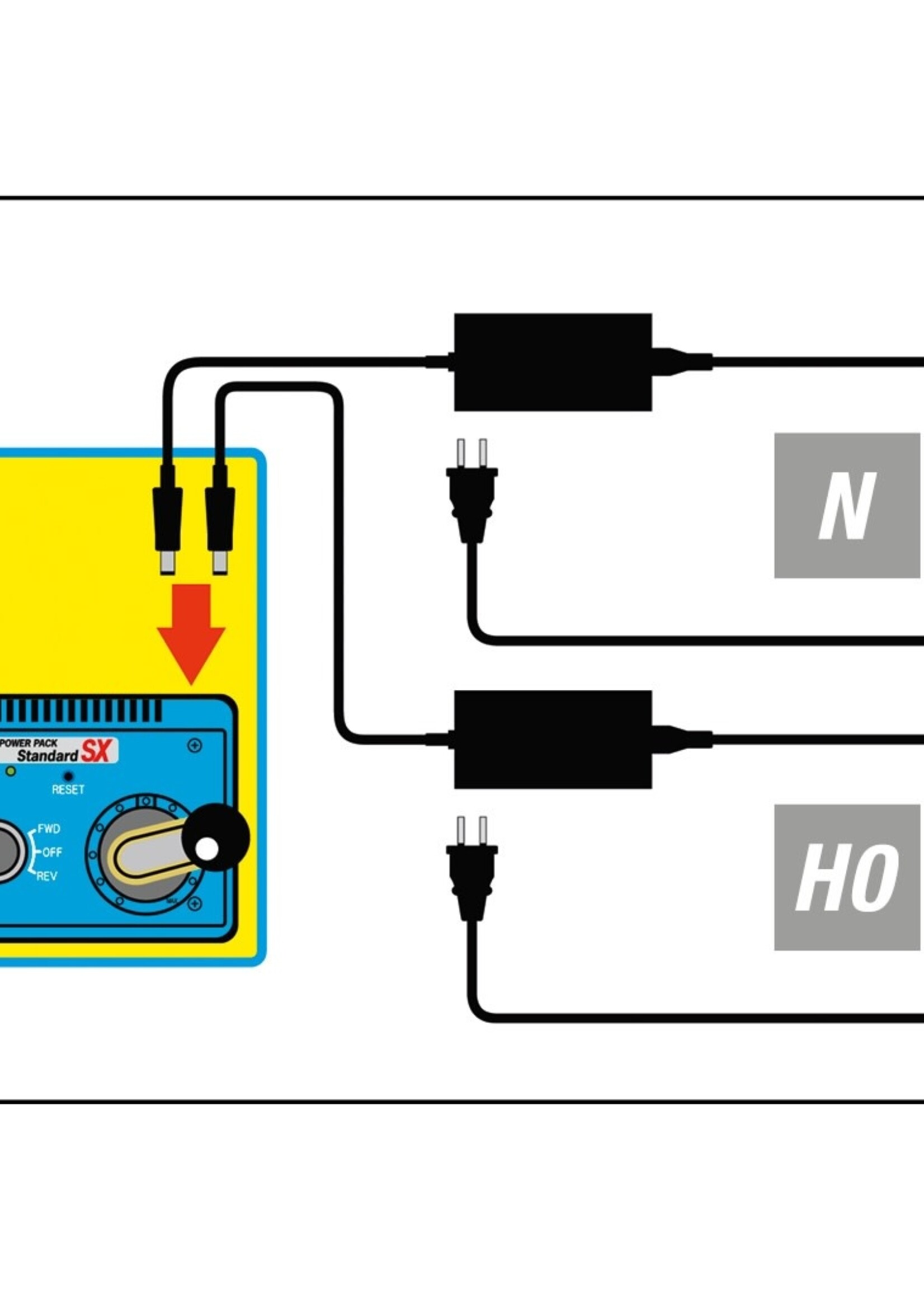 KATO KATO Netzteil Spur N für Power Pack SX und Mobiler Stromversorger (7078536)