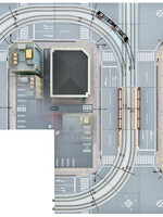 KATO KATO Straßenbahngleis elek. Weiche 180 mm links für UNITRAM (7078677)