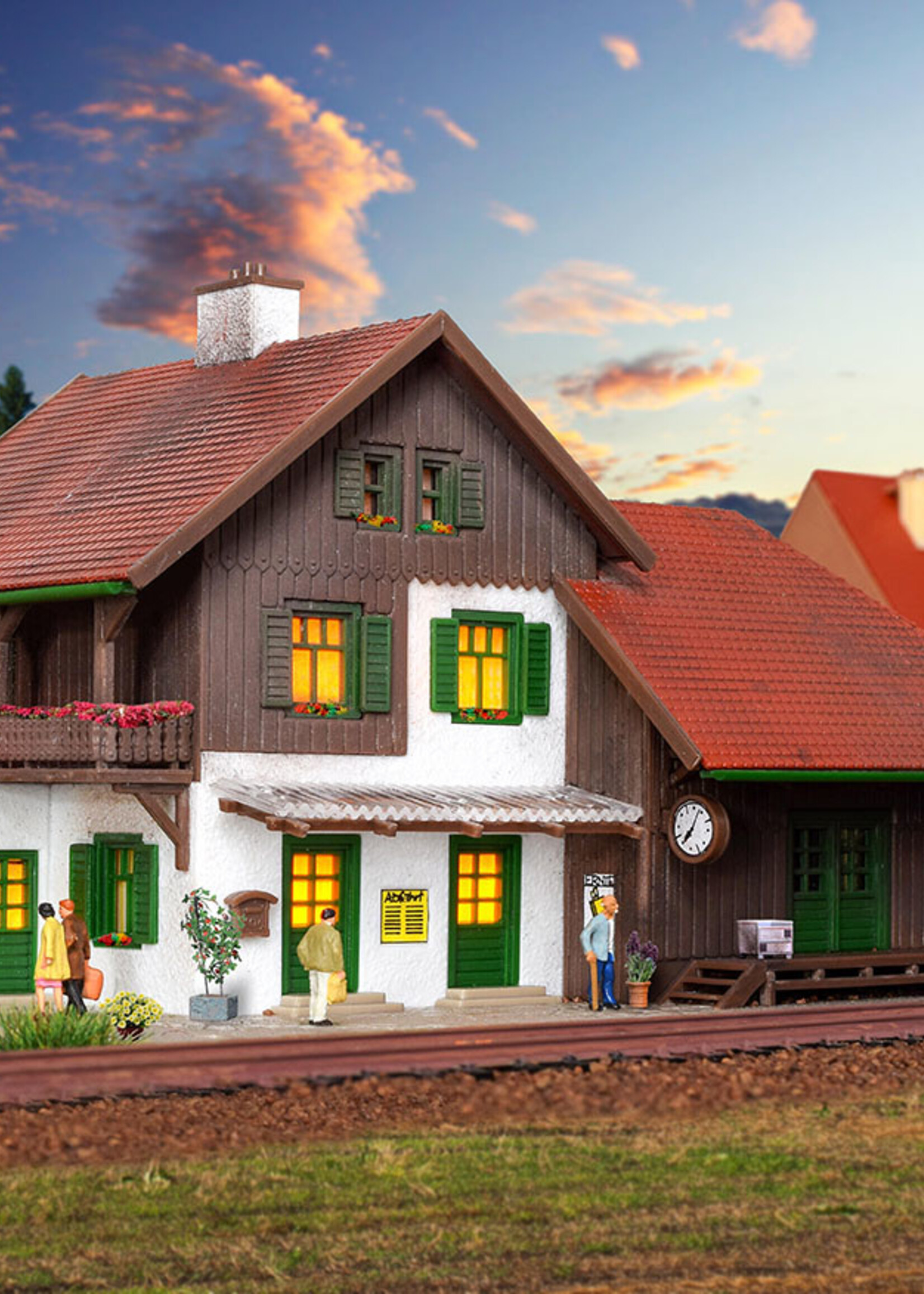 VOLLMER VOLLMER 47521 N Gepäckbahnsteig, fünfteilig