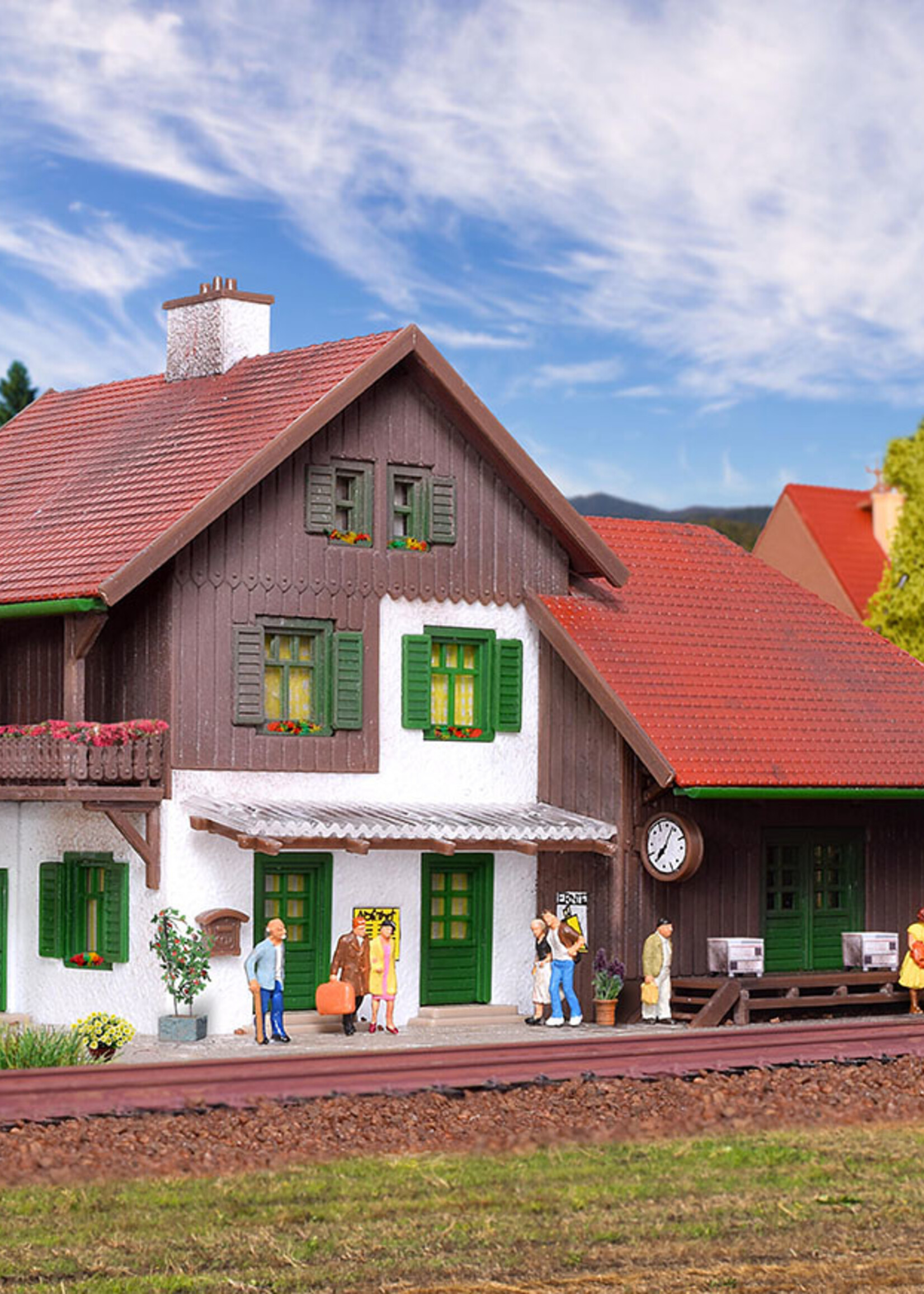 VOLLMER VOLLMER 47521 N Gepäckbahnsteig, fünfteilig